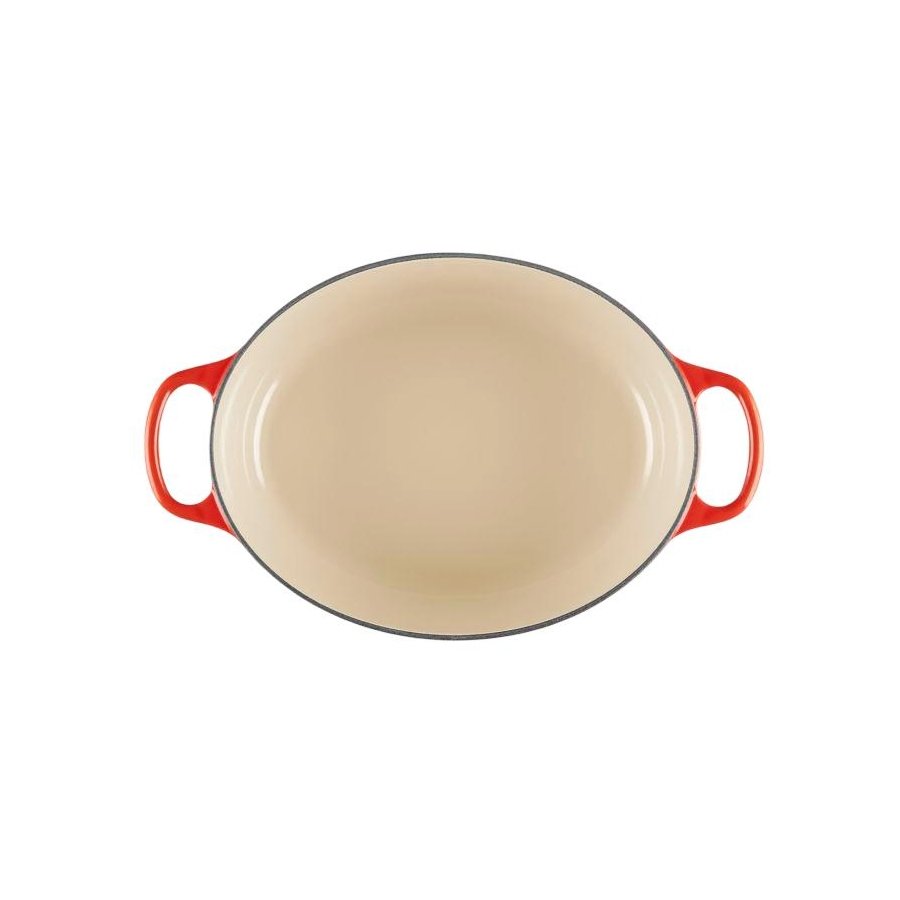 Le Creuset Signature Oval St�bejernsgryde 27 cm/4,1 L, Cerise