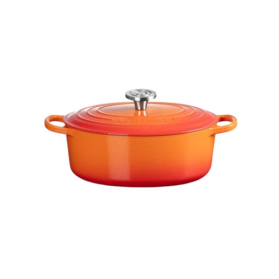 Le Creuset Signature Oval St�bejernsgryde 27 cm/4,1 L, Volcanic