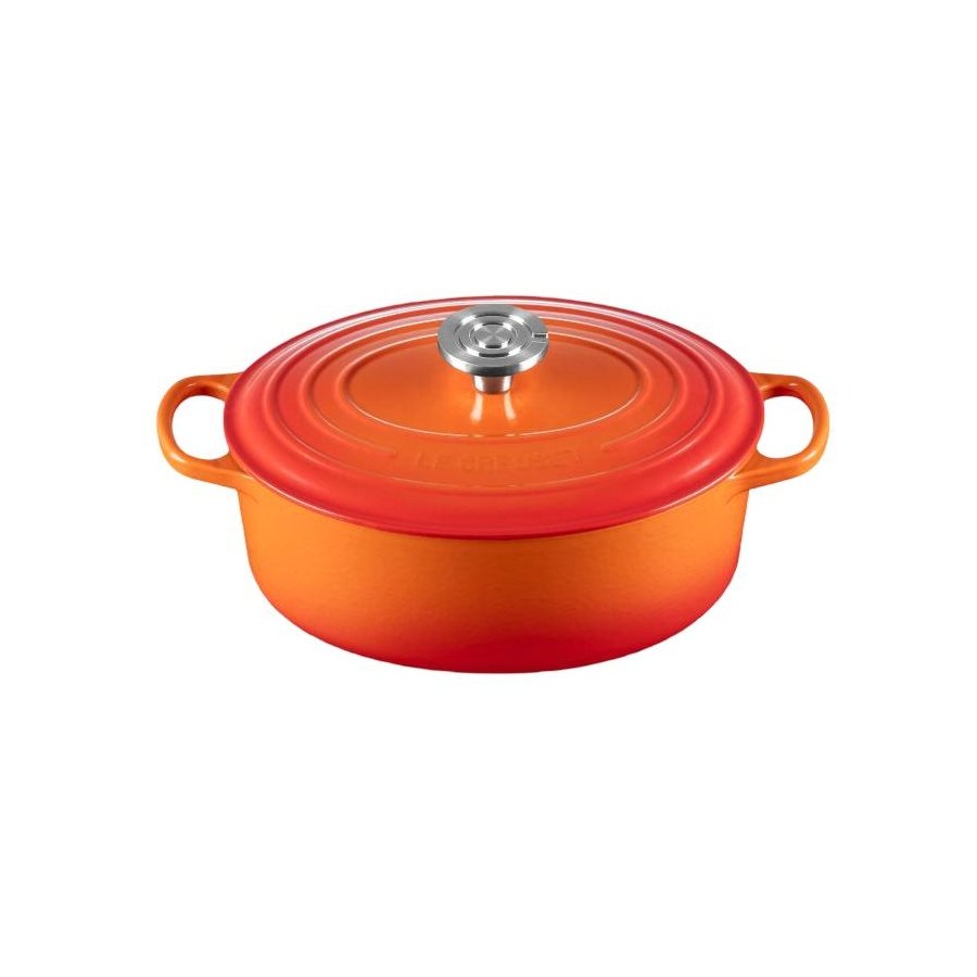 Le Creuset Signature Oval St�bejernsgryde 27 cm/4,1 L, Volcanic