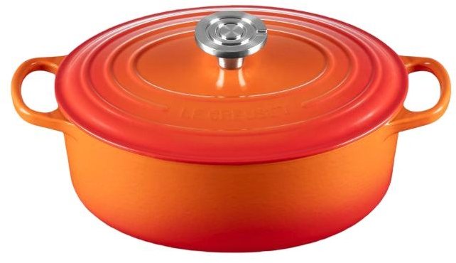 Le Creuset Signature Oval St�bejernsgryde 27 cm/4,1 L, Volcanic