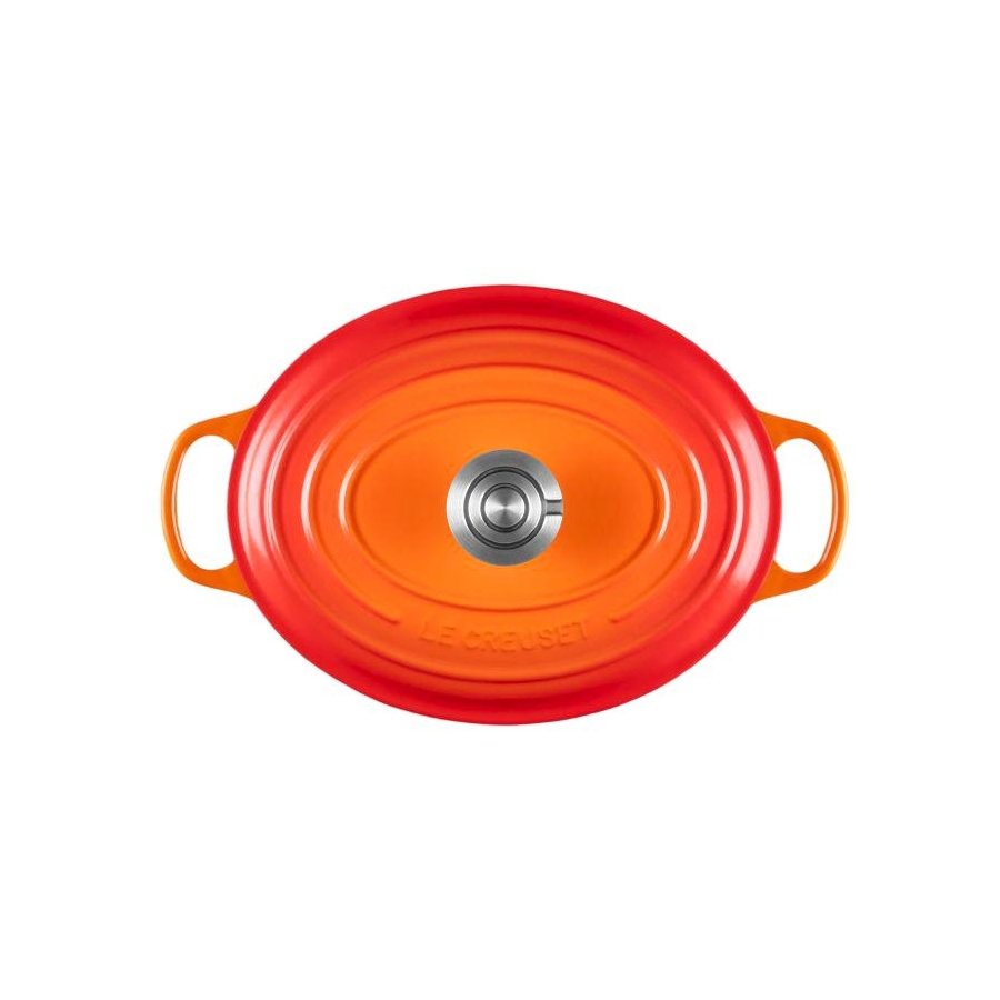 Le Creuset Signature Oval St�bejernsgryde 27 cm/4,1 L, Volcanic
