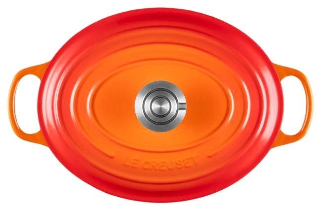 Le Creuset Signature Oval St�bejernsgryde 27 cm/4,1 L, Volcanic
