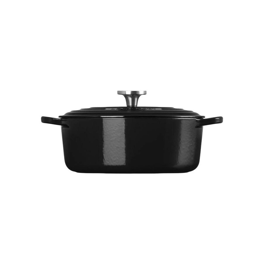 Le Creuset Signature Oval St�bejernsgryde 27 cm/4,1 L, Black