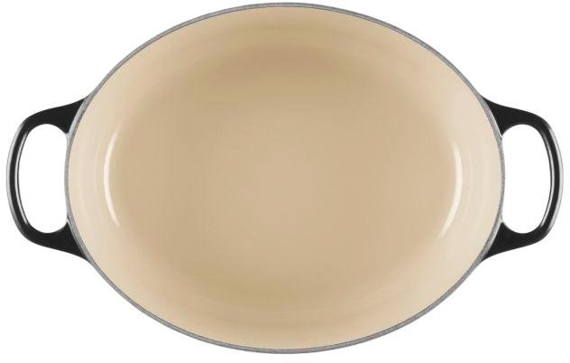 Le Creuset Signature Oval St�bejernsgryde 27 cm/4,1 L, Black