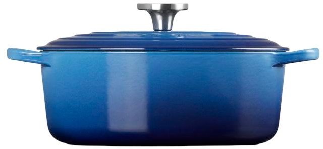 Le Creuset Signature Oval St�bejernsgryde 27 cm/4,1 L, Azure