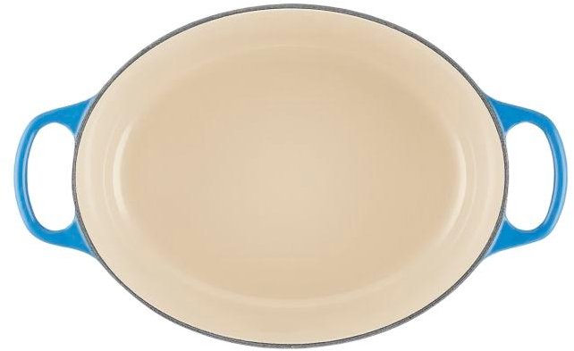 Le Creuset Signature Oval St�bejernsgryde 27 cm/4,1 L, Azure