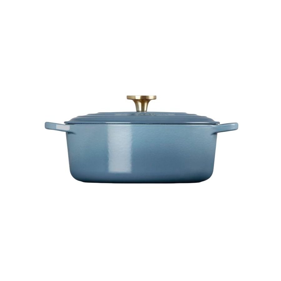 Le Creuset Signature Oval St�bejernsgryde 27 cm/4,1 L, Chambray