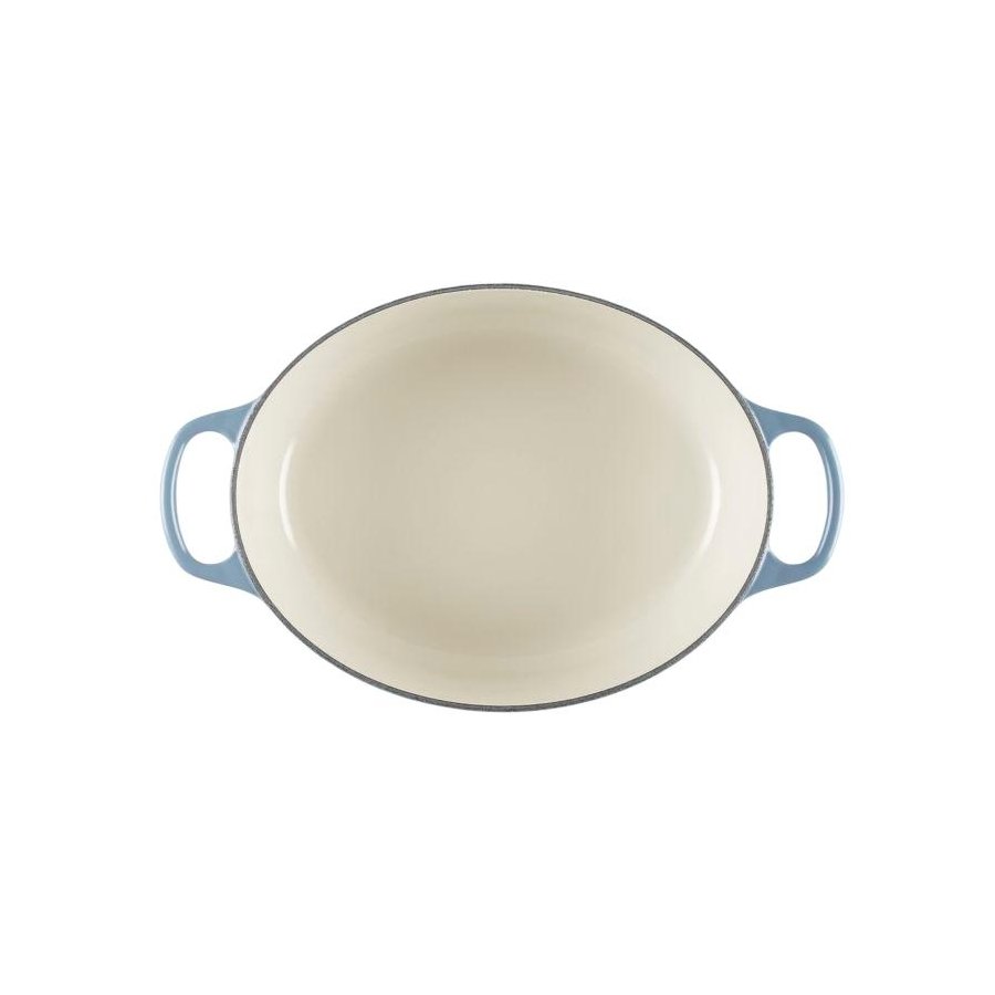Le Creuset Signature Oval St�bejernsgryde 27 cm/4,1 L, Chambray