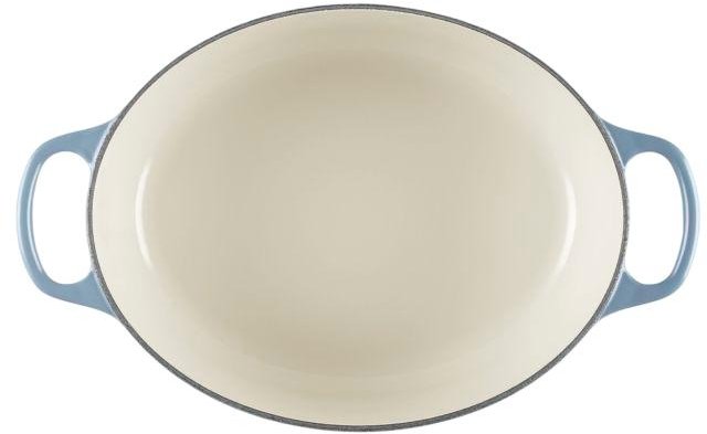 Le Creuset Signature Oval St�bejernsgryde 27 cm/4,1 L, Chambray