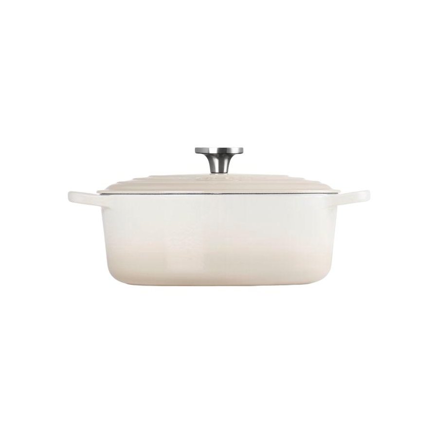 Le Creuset Signature Oval St�bejernsgryde 27 cm/4,1 L, Meringue