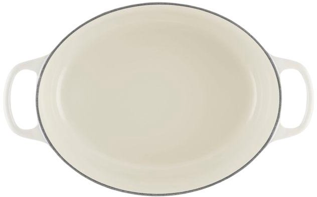 Le Creuset Signature Oval St�bejernsgryde 27 cm/4,1 L, Meringue