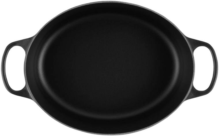 Le Creuset Signature Oval St�bejernsgryde 31 cm/6,3 L, Matte Black