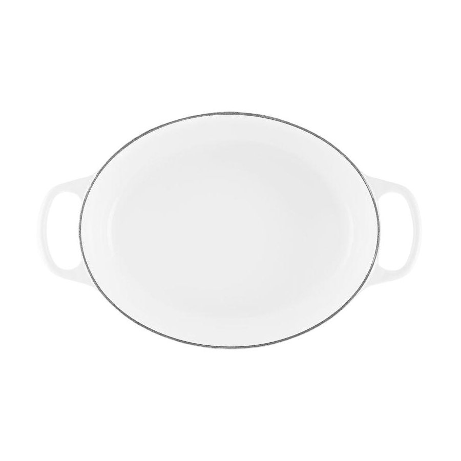 Le Creuset Signature Oval St�bejernsgryde 31 cm/6,3 L, White