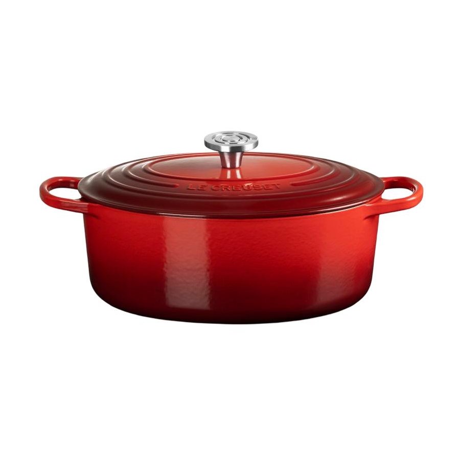 Le Creuset Signature Oval St�bejernsgryde 31 cm/6,3 L, Cerise