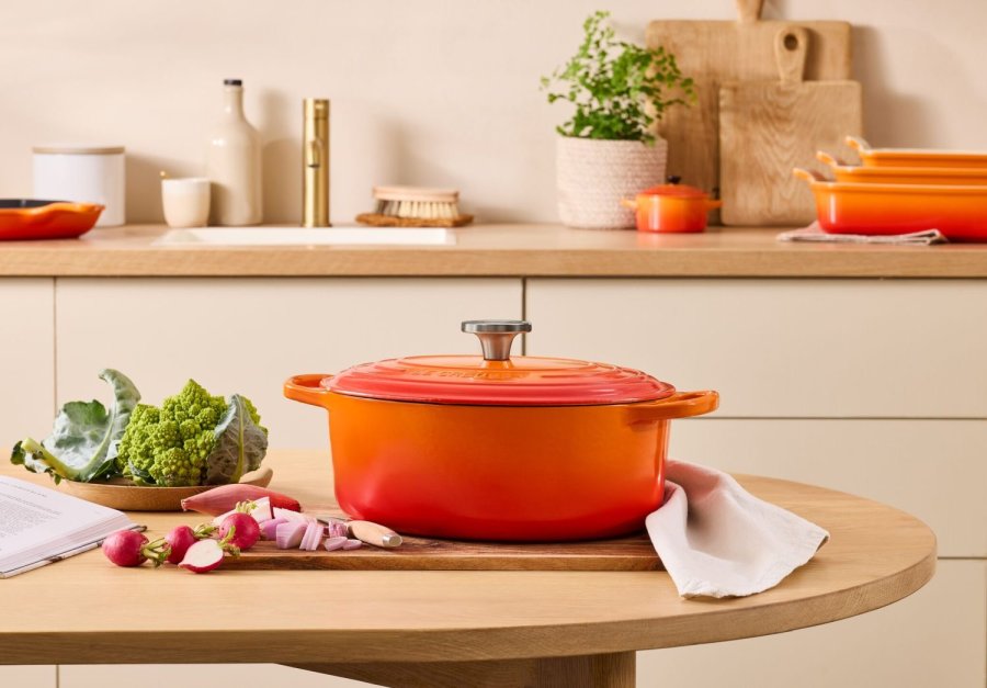 Le Creuset Signature Oval St�bejernsgryde 31 cm/6,3 L, Volcanic