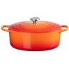 Le Creuset Signature Oval St�bejernsgryde 31 cm/6,3 L, Volcanic