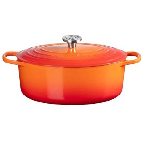 Le Creuset Signature Oval St�bejernsgryde 31 cm/6,3 L, Volcanic