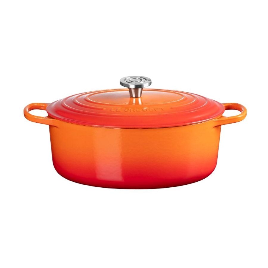 Le Creuset Signature Oval St�bejernsgryde 31 cm/6,3 L, Volcanic