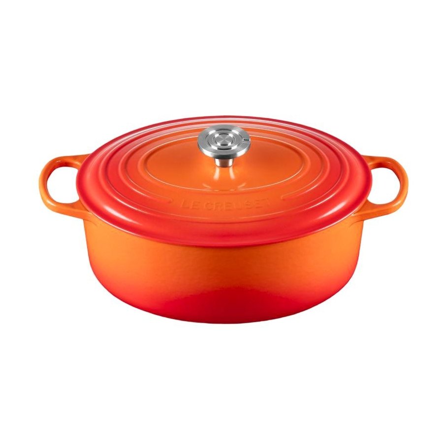 Le Creuset Signature Oval St�bejernsgryde 31 cm/6,3 L, Volcanic