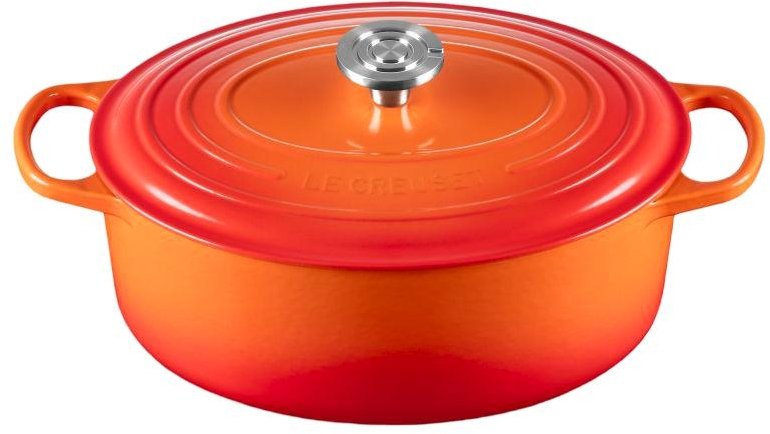 Le Creuset Signature Oval St�bejernsgryde 31 cm/6,3 L, Volcanic