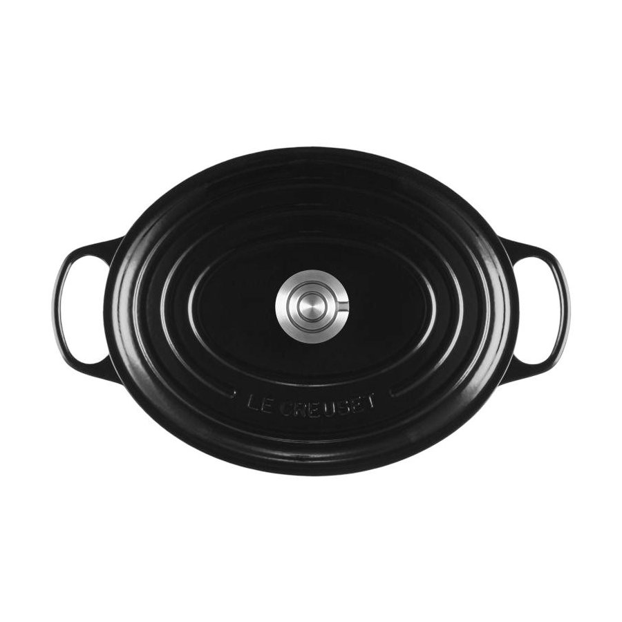 Le Creuset Signature Oval St�bejernsgryde 31 cm/6,3 L, Black