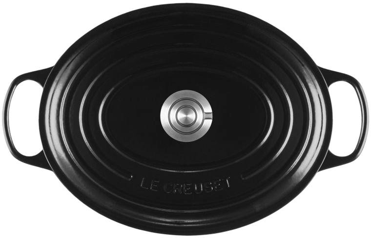 Le Creuset Signature Oval St�bejernsgryde 31 cm/6,3 L, Black