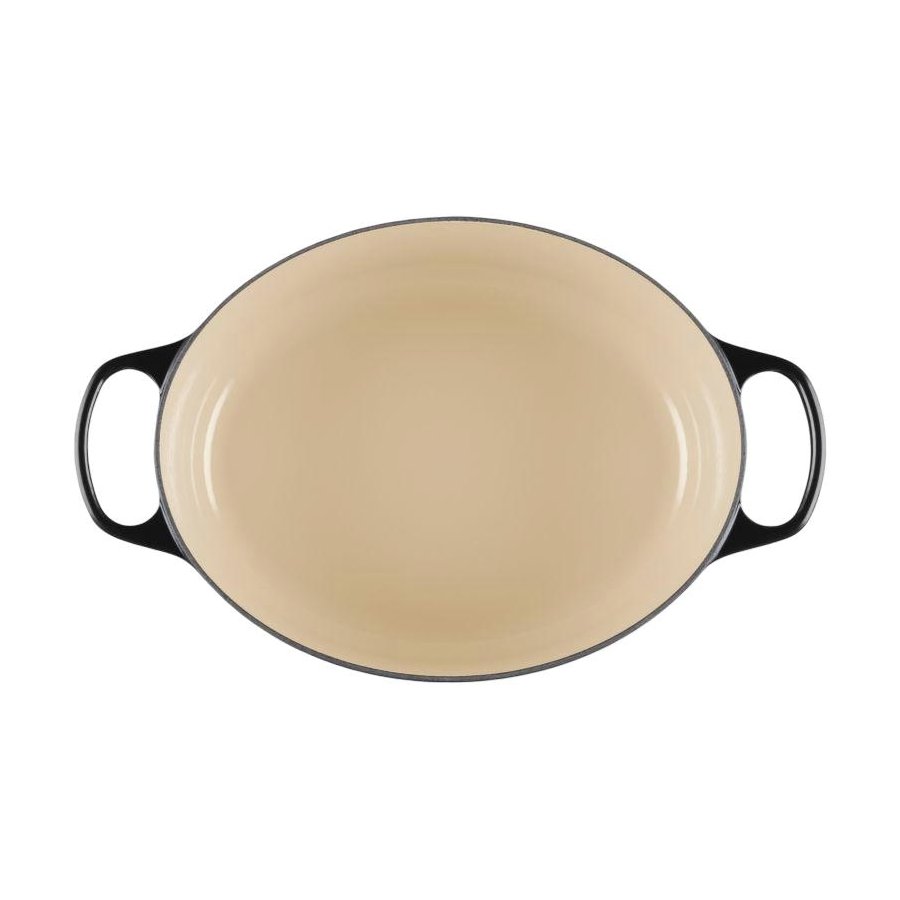 Le Creuset Signature Oval St�bejernsgryde 31 cm/6,3 L, Black