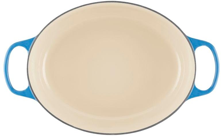 Le Creuset Signature Oval St�bejernsgryde 31 cm/6,3 L, Azure
