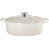 Le Creuset Signature Oval St�bejernsgryde 31 cm/6,3 L, Meringue