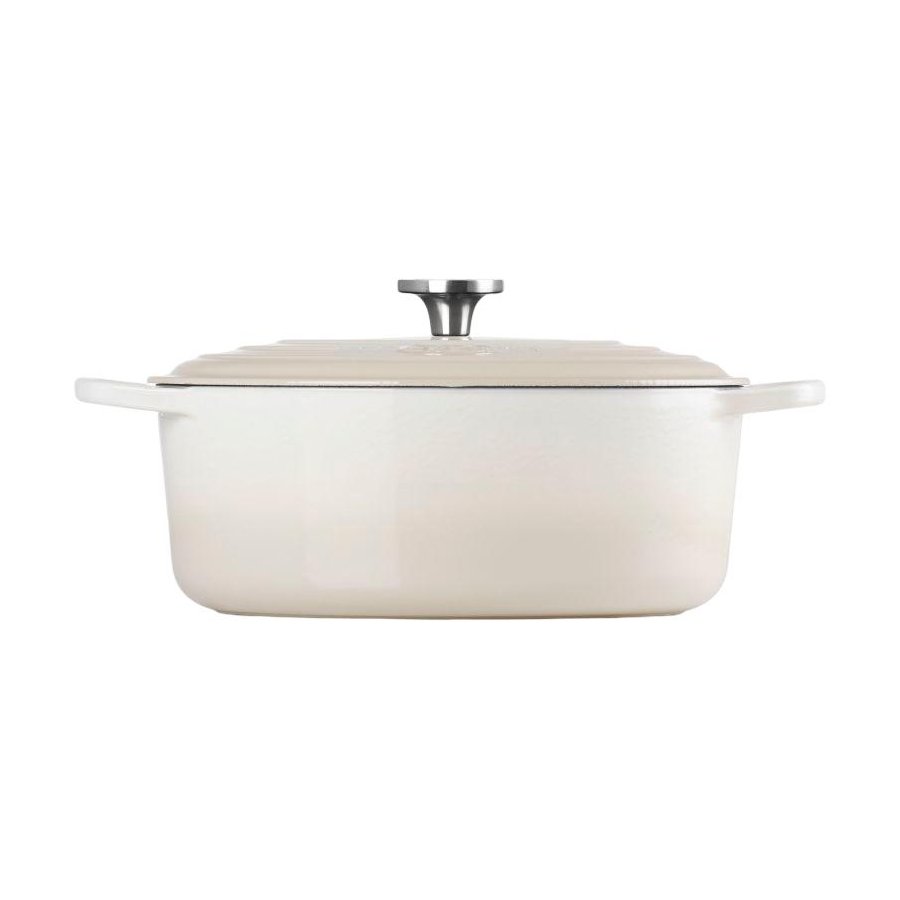 Le Creuset Signature Oval St�bejernsgryde 31 cm/6,3 L, Meringue