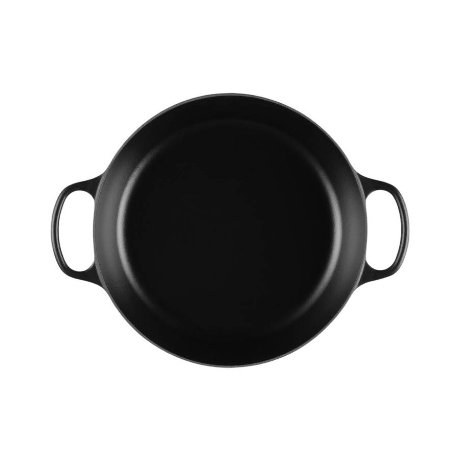 Le Creuset Classic Buffetgryde m. Glasl�g 30 cm/3,5 L, Matte Black