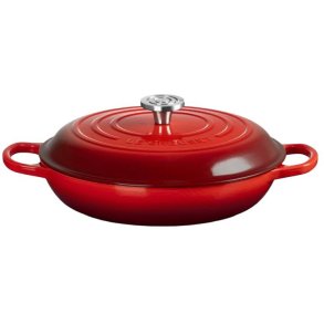 Le Creuset Classic Buffetgryde m. Glasl�g 30 cm/3,5 L, Cerise