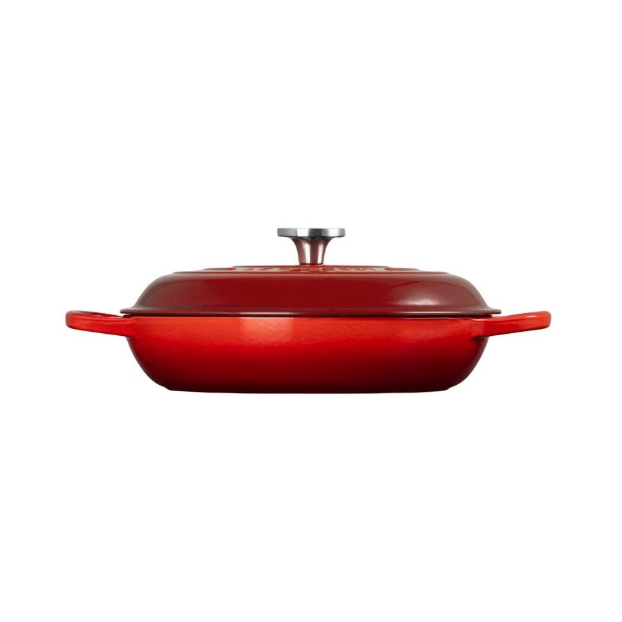 Le Creuset Classic Buffetgryde m. Glasl�g 30 cm/3,5 L, Cerise