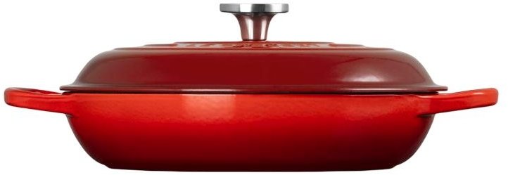 Le Creuset Classic Buffetgryde m. Glasl�g 30 cm/3,5 L, Cerise