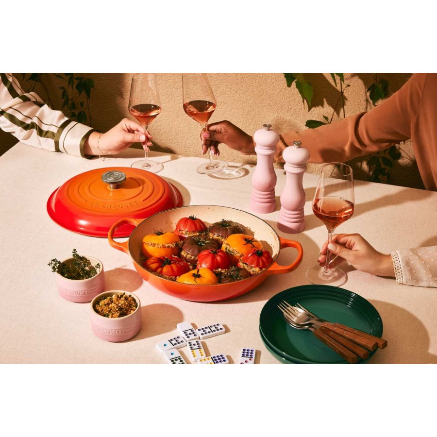 Le Creuset Classic Buffetgryde m. Glasl�g 30 cm/3,5 L, Volcanic