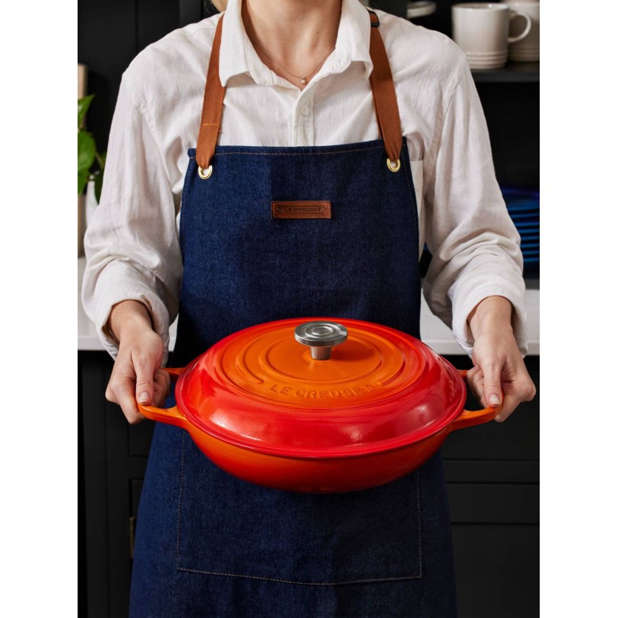 Le Creuset Classic Buffetgryde m. Glasl�g 30 cm/3,5 L, Volcanic