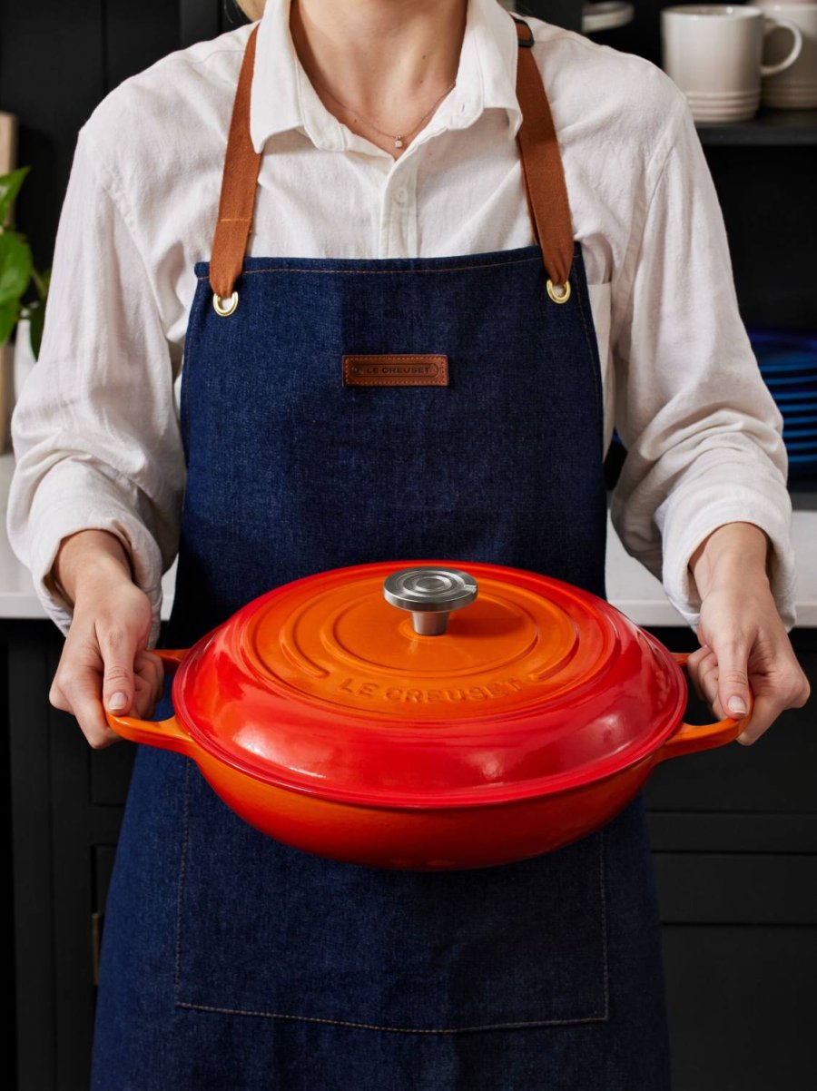 Le Creuset Classic Buffetgryde m. Glasl�g 30 cm/3,5 L, Volcanic