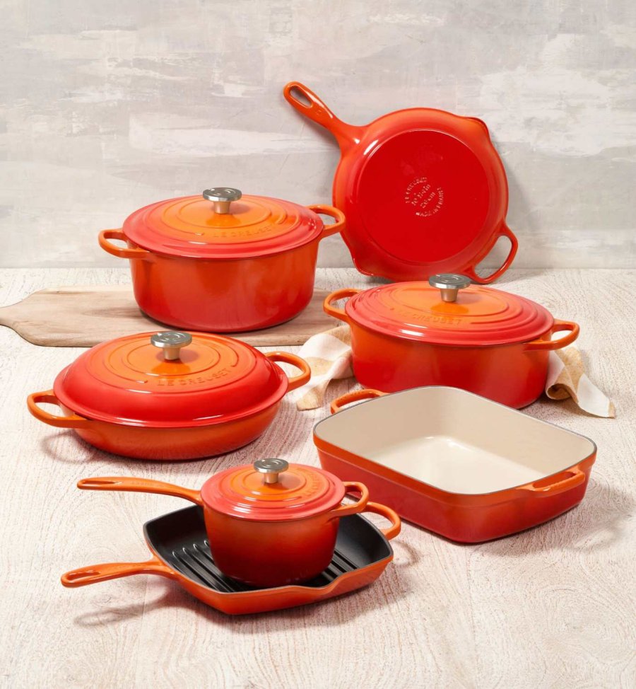 Le Creuset Classic Buffetgryde m. Glasl�g 30 cm/3,5 L, Volcanic