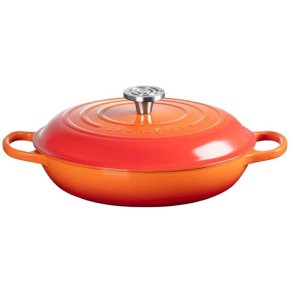 Le Creuset Classic Buffetgryde m. Glasl�g 30 cm/3,5 L, Volcanic
