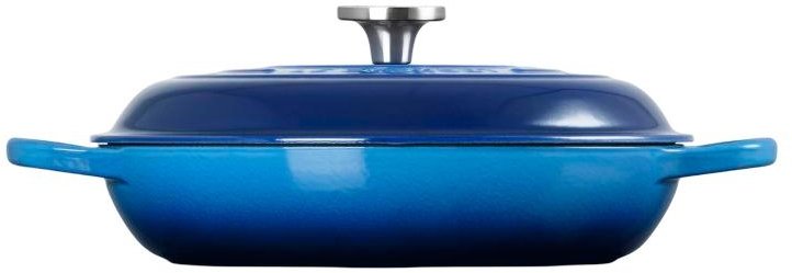 Le Creuset Classic Buffetgryde m. Glasl�g 30 cm/3,5 L, Azure