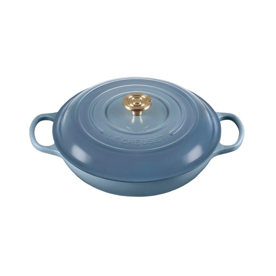 Le Creuset Classic Buffetgryde m. Glasl�g 30 cm/3,5 L, Chambray