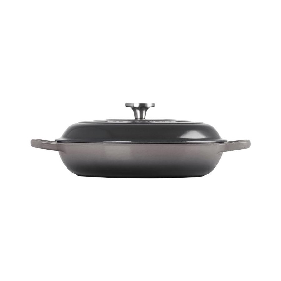 Le Creuset Classic Buffetgryde m. Glasl�g 30 cm/3,5 L, Flint