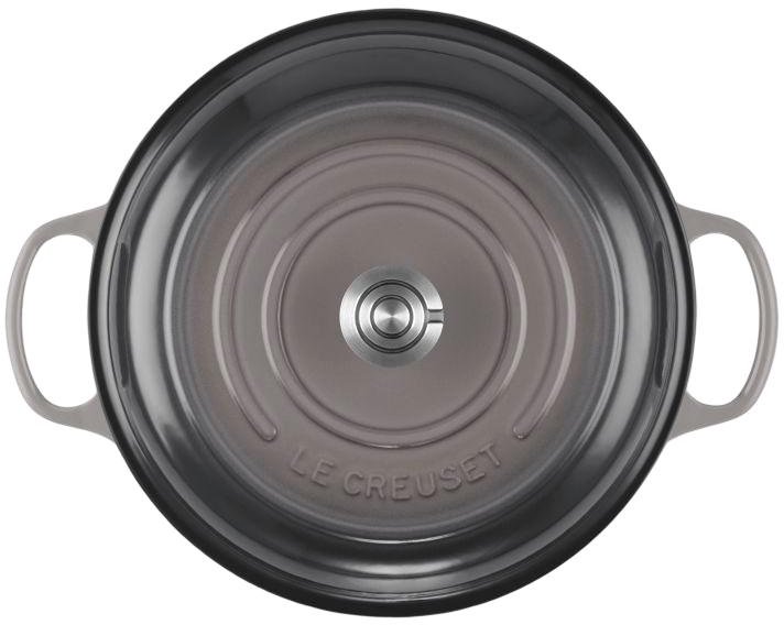 Le Creuset Classic Buffetgryde m. Glasl�g 30 cm/3,5 L, Flint