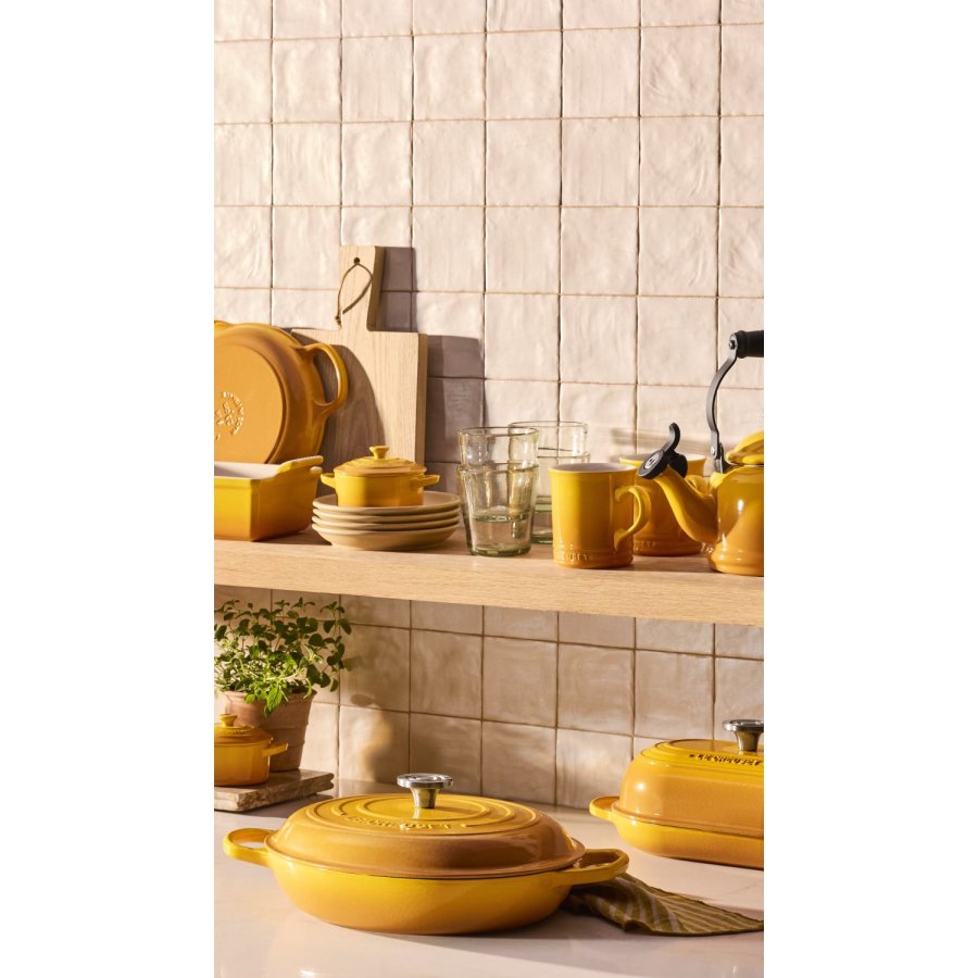 Le Creuset Classic Buffetgryde m. Glasl�g 30 cm/3,5 L, Nectar