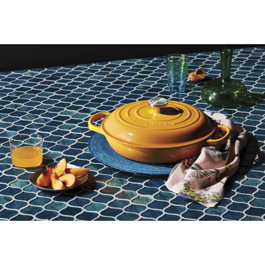 Le Creuset Classic Buffetgryde m. Glasl�g 30 cm/3,5 L, Nectar