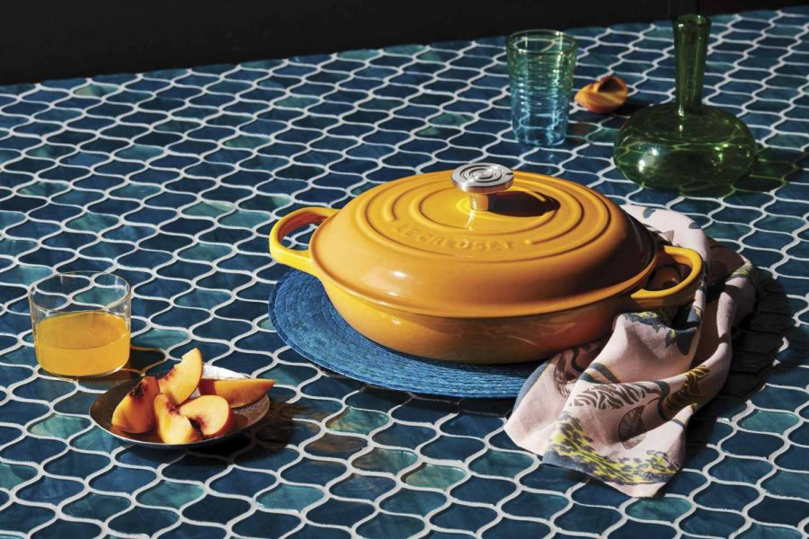 Le Creuset Classic Buffetgryde m. Glasl�g 30 cm/3,5 L, Nectar