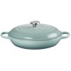 Le Creuset Classic Buffetgryde m. Glasl�g 30 cm/3,5 L, Sea Salt