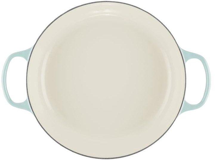 Le Creuset Classic Buffetgryde m. Glasl�g 30 cm/3,5 L, Sea Salt