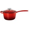 Le Creuset Signature St�bejernskasserolle 16 cm/1,5 L, Cerise