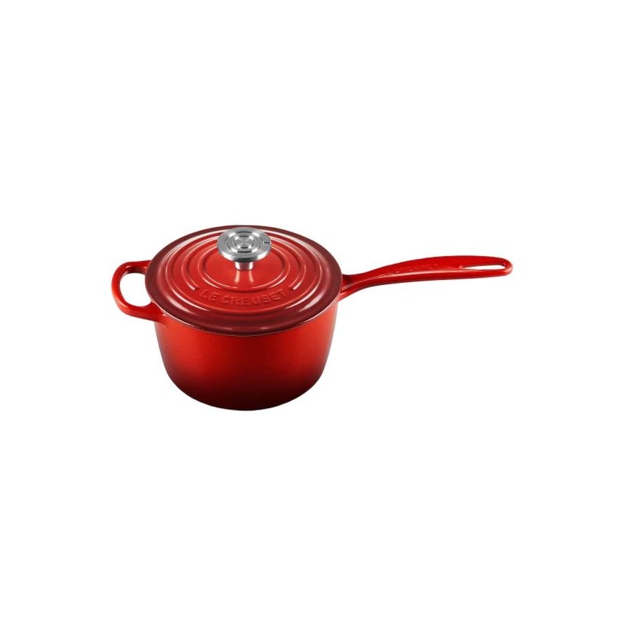 Le Creuset Signature St�bejernskasserolle 16 cm/1,5 L, Cerise